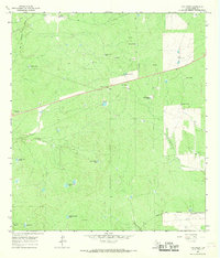 Tios Creek 1965 topographic map thumbnail
