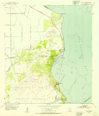 Tivoli SE 1952 topographic map thumbnail