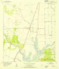 Tivoli SW 1952 topographic map thumbnail