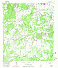 Togo 1964 topographic map preview