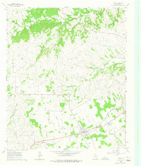 Tolar 1960 topographic map thumbnail