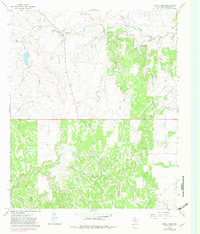 Tonk Creek 1966 topographic map thumbnail