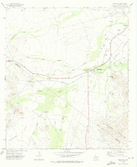 Toyahvale 1972 topographic map thumbnail
