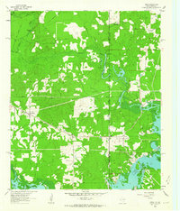 Trees 1962 topographic map thumbnail