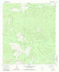 Trevat 1963 topographic map thumbnail