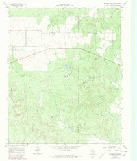 Triangle Ranch 1967 topographic map thumbnail