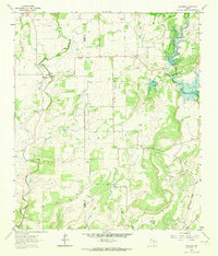Trickham 1962 topographic map thumbnail