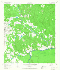 Trinity East 1960 topographic map thumbnail