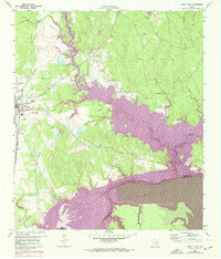 Trinity East 1960 topographic map thumbnail