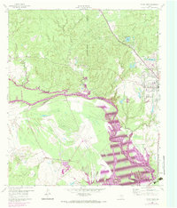 Trinity West 1960 topographic map preview