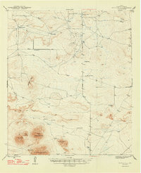 Triple Hill 1948 topographic map thumbnail