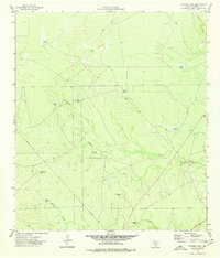 Trosado Tank 1974 topographic map thumbnail