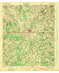Troup 1943 topographic map preview