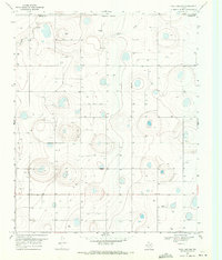 Tule Lake NW 1969 topographic map thumbnail
