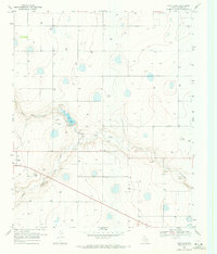 Tule Lake 1968 topographic map thumbnail