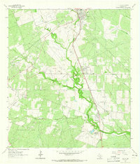Tuleta 1963 topographic map thumbnail