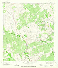 Tulsita 1963 topographic map thumbnail