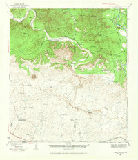 Turkey Mountain 1938 topographic map thumbnail