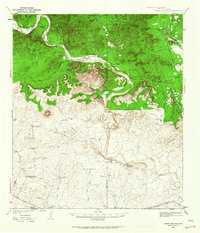 Turkey Mountain 1938 topographic map thumbnail