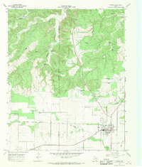 Turkey 1967 topographic map preview