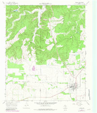 Turkey 1967 topographic map thumbnail
