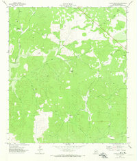 Turney Draw NE 1971 topographic map thumbnail