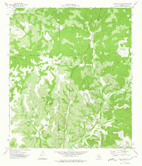 Turney Draw NW 1973 topographic map thumbnail