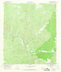 Turtle Creek 1968 topographic map thumbnail
