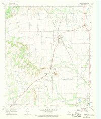 Tuscola 1967 topographic map thumbnail