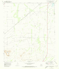 Twelvemile Mesa 1970 topographic map thumbnail
