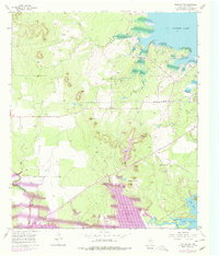 Twin Buttes 1957 topographic map thumbnail