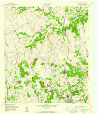Twin Moutains 1958 topographic map thumbnail