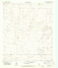 Two B Ranch NW 1971 topographic map thumbnail