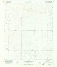 Two B Ranch SW 1971 topographic map thumbnail