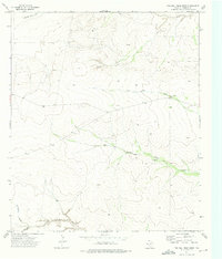 Two Mill Draw West 1973 topographic map thumbnail