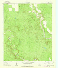 Twomile Creek 1962 topographic map thumbnail