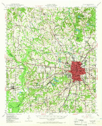 Tyler 1948 topographic map preview