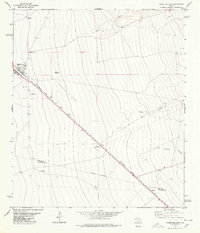 Valentine East 1978 topographic map thumbnail