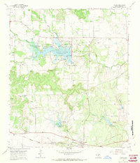 Valera 1967 topographic map preview
