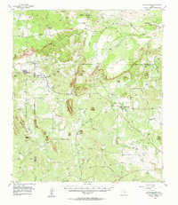 Valley Spring 1955 topographic map thumbnail
