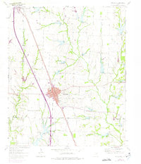 Van Alstyne 1961 topographic map thumbnail