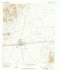 Van Horn 1964 topographic map thumbnail