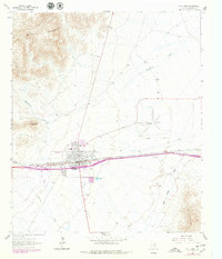 Van Horn 1964 topographic map thumbnail