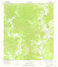 Vance 1973 topographic map preview