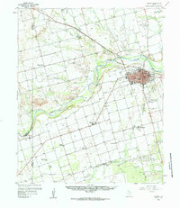 Vernon 1958 topographic map preview