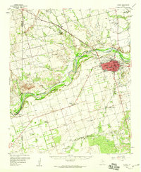 Vernon 1958 topographic map preview