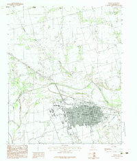 Vernon 1983 topographic map thumbnail