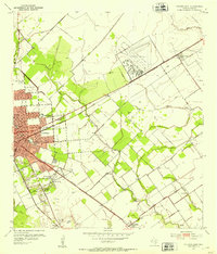 Victoria East 1952 topographic map thumbnail