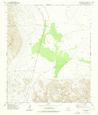 Victorio Peak 1973 topographic map thumbnail