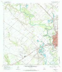 Victoria West 1964 topographic map thumbnail